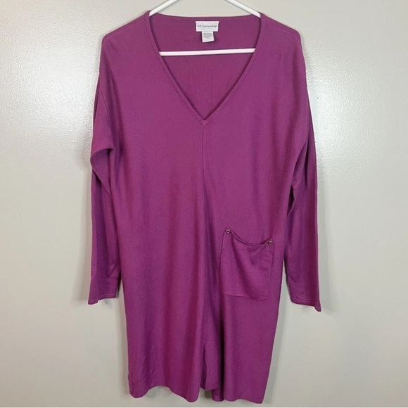 Soft surroundings cashmere blend tunic sweater - Picture 4 of 4